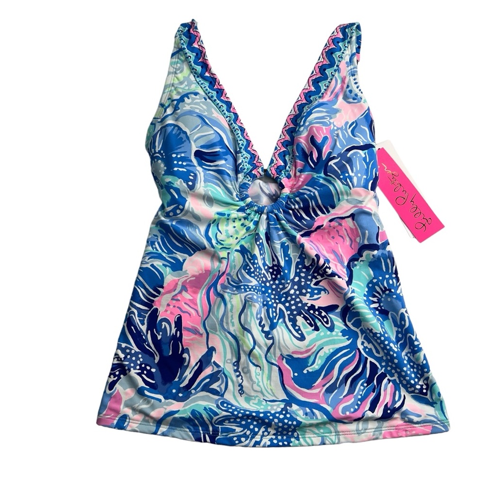 NWT Lilly Publitzer Brenta Tankini Size 0